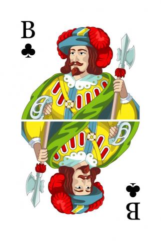 Pokerkarten Classic - Karte 16 von 55 Pokerkarten Classic - Karte 16 von 55