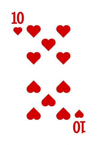 Pokerkarten Classic - Karte 17 von 55 Pokerkarten Classic - Karte 17 von 55