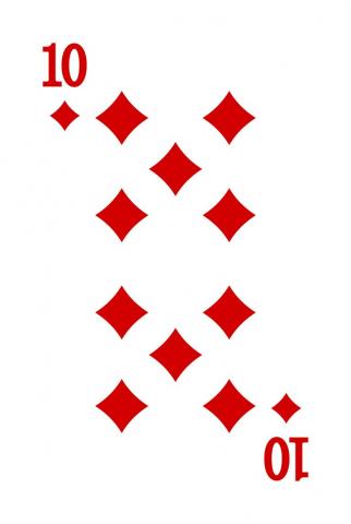 Pokerkarten Classic - Karte 18 von 55 Pokerkarten Classic - Karte 18 von 55