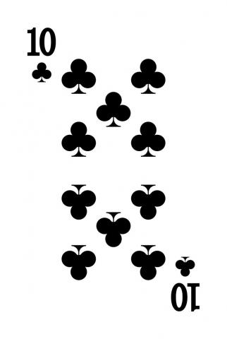 Pokerkarten Classic - Karte 20 von 55 Pokerkarten Classic - Karte 20 von 55