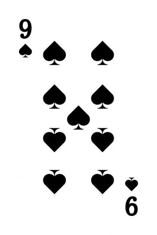 Pokerkarten Classic - Karte 23 von 55 Pokerkarten Classic - Karte 23 von 55