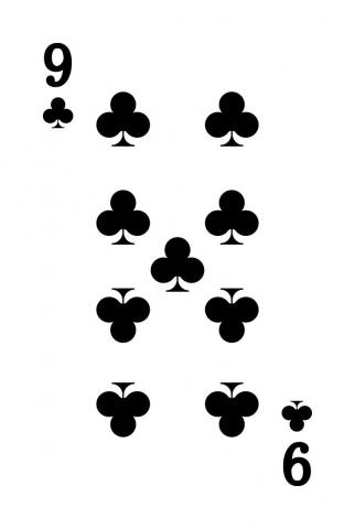 Pokerkarten Classic - Karte 24 von 55 Pokerkarten Classic - Karte 24 von 55