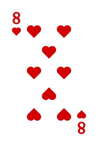 Pokerkarten Classic - Karte 25 von 55 Pokerkarten Classic - Karte 25 von 55
