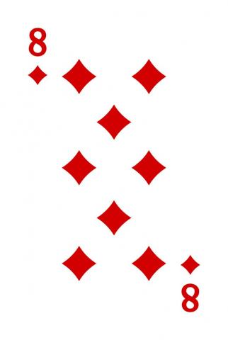 Pokerkarten Classic - Karte 26 von 55 Pokerkarten Classic - Karte 26 von 55
