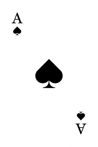 Pokerkarten Classic - Karte 3 von 55 Pokerkarten Classic - Karte 3 von 55
