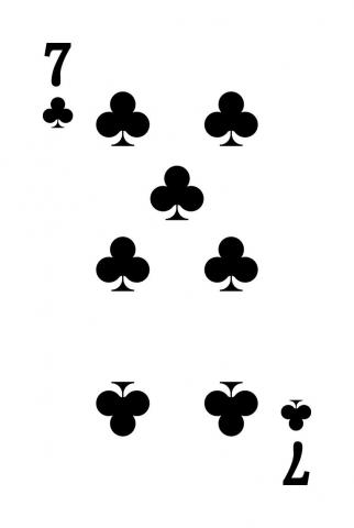 Pokerkarten Classic - Karte 32 von 55 Pokerkarten Classic - Karte 32 von 55