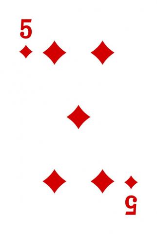 Pokerkarten Classic - Karte 38 von 55 Pokerkarten Classic - Karte 38 von 55