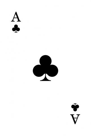 Pokerkarten Classic - Karte 4 von 55 Pokerkarten Classic - Karte 4 von 55