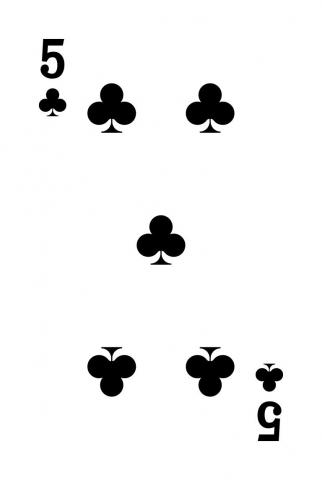 Pokerkarten Classic - Karte 40 von 55 Pokerkarten Classic - Karte 40 von 55