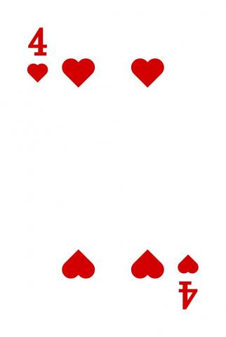 Pokerkarten Classic - Karte 41 von 55 Pokerkarten Classic - Karte 41 von 55