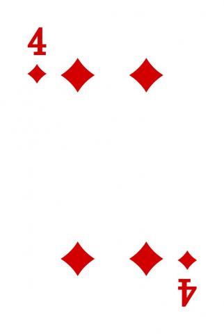 Pokerkarten Classic - Karte 42 von 55 Pokerkarten Classic - Karte 42 von 55