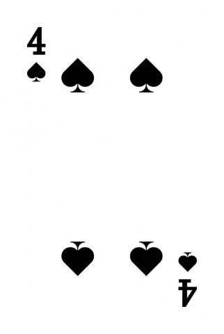 Pokerkarten Classic - Karte 43 von 55 Pokerkarten Classic - Karte 43 von 55