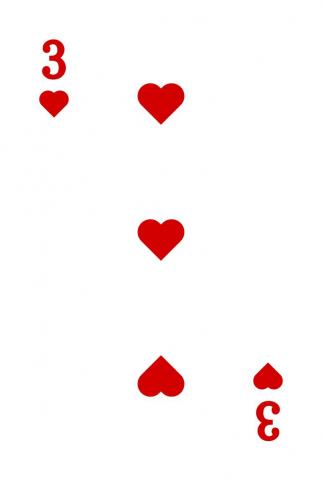 Pokerkarten Classic - Karte 45 von 55 Pokerkarten Classic - Karte 45 von 55