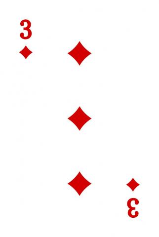 Pokerkarten Classic - Karte 46 von 55 Pokerkarten Classic - Karte 46 von 55