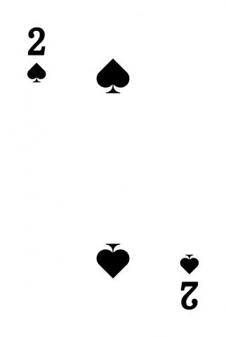 Pokerkarten Classic - Karte 51 von 55 Pokerkarten Classic - Karte 51 von 55