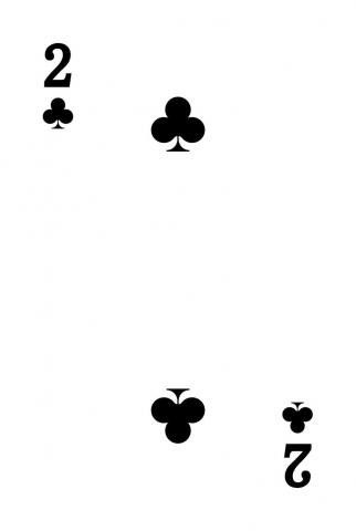 Pokerkarten Classic - Karte 52 von 55 Pokerkarten Classic - Karte 52 von 55