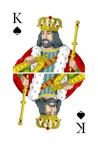 Pokerkarten Classic - Karte 7 von 55 Pokerkarten Classic - Karte 7 von 55