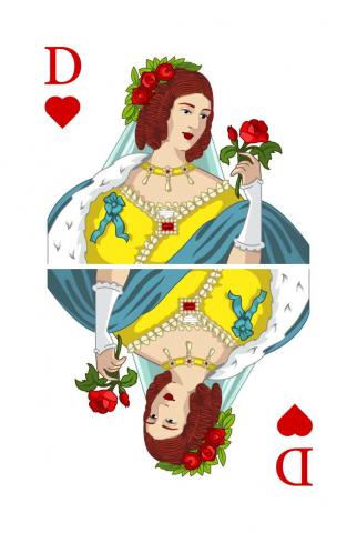 Pokerkarten Classic - Karte 9 von 55 Pokerkarten Classic - Karte 9 von 55