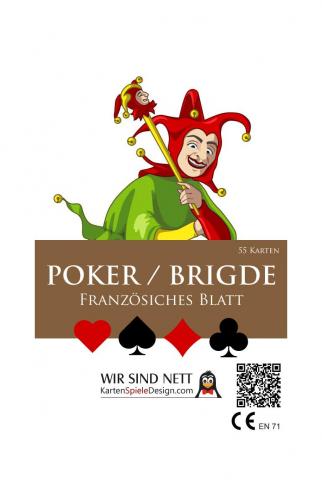 Pokerkarten Classic - Deckblatt Pokerkarten Classic - Deckblatt