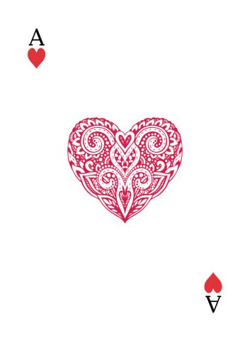 Pokerkarten International - Karte 1 von 55 Pokerkarten International - Karte 1 von 55