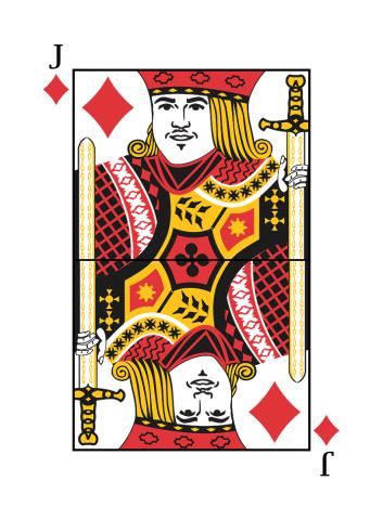 Pokerkarten International - Karte 14 von 55 Pokerkarten International - Karte 14 von 55