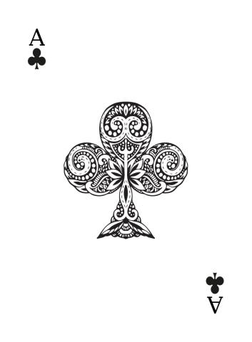 Pokerkarten International - Karte 4 von 55 Pokerkarten International - Karte 4 von 55