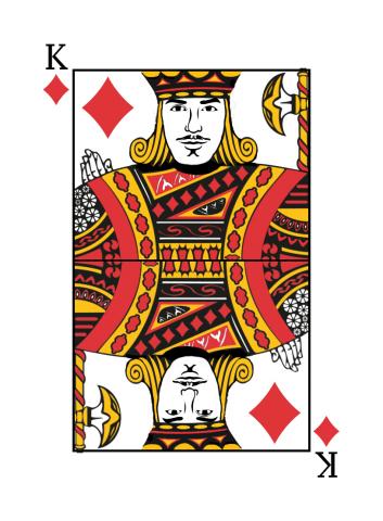 Pokerkarten International - Karte 6 von 55 Pokerkarten International - Karte 6 von 55