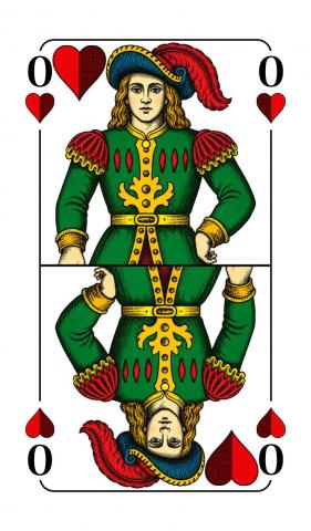Schafkopf Bayrische - Karte 9 von 36 Schafkopf Bayrische - Karte 9 von 36