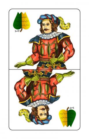 Schnapskarten Doppeldeutsche - Karte 11 von 24