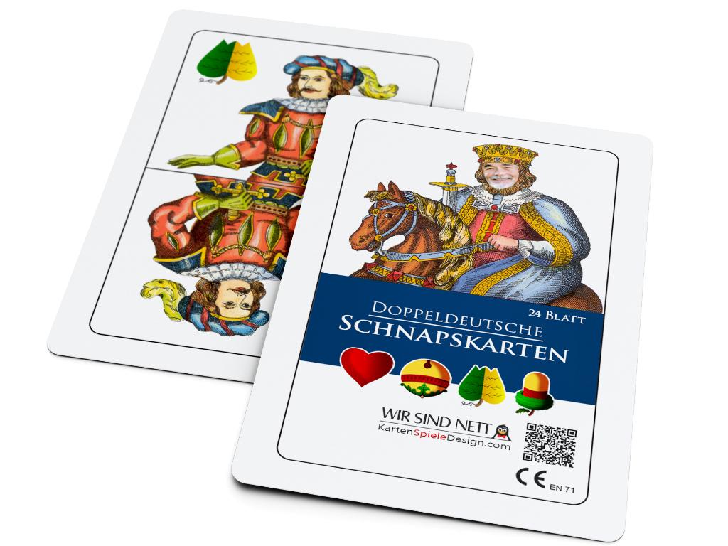 Schnapskarten Doppeldeutsche