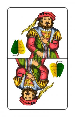 Schnapskarten Doppeldeutsche - Karte 15 von 36 Schnapskarten Doppeldeutsche - Karte 15 von 36