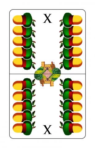 Schnapskarten Doppeldeutsche - Karte 20 von 36 Schnapskarten Doppeldeutsche - Karte 20 von 36