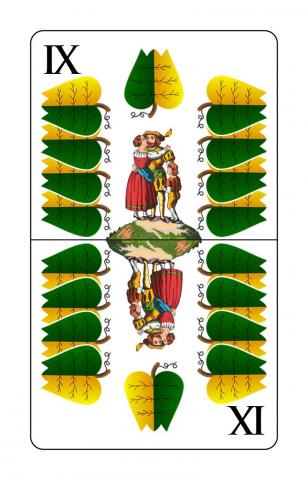 Schnapskarten Doppeldeutsche - Karte 23 von 36 Schnapskarten Doppeldeutsche - Karte 23 von 36