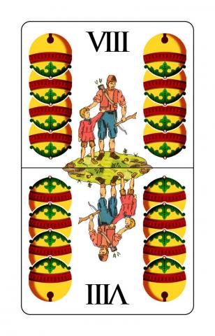 Schnapskarten Doppeldeutsche - Karte 26 von 36 Schnapskarten Doppeldeutsche - Karte 26 von 36