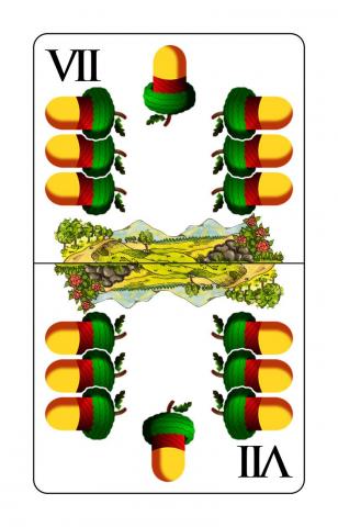 Schnapskarten Doppeldeutsche - Karte 32 von 36 Schnapskarten Doppeldeutsche - Karte 32 von 36
