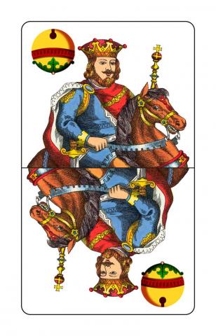 Schnapskarten Doppeldeutsche - Karte 6 von 36 Schnapskarten Doppeldeutsche - Karte 6 von 36