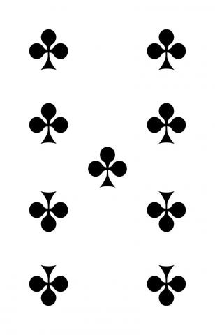 Schnapskarten Französische - Karte 24 von 36