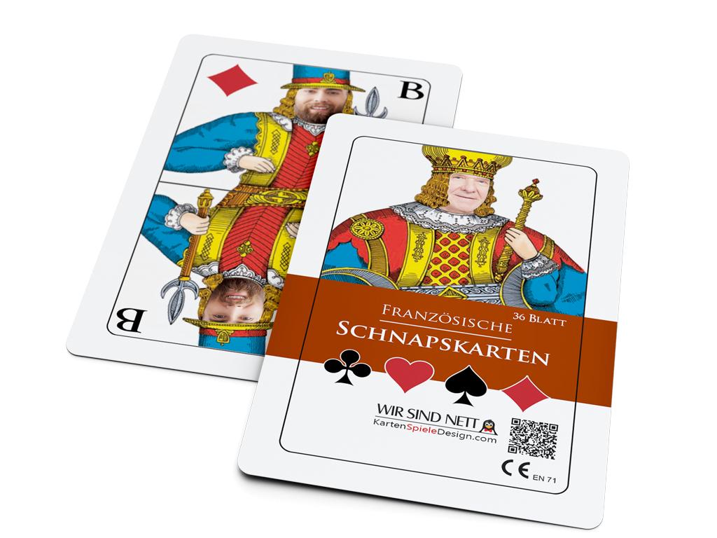 Schnapskarten Französische