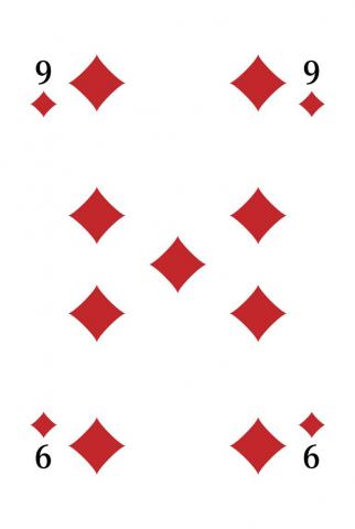 Skat Französisches Blatt - Karte 22 von 32 Skat Französisches Blatt - Karte 22 von 32