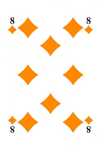 Skat Vierfarbenblatt - Karte 26 von 32