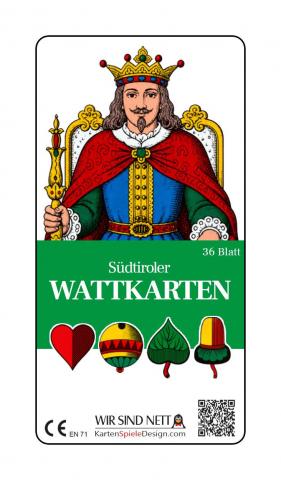 Wattkarten Südtiroler/Salzburger Blatt - Deckblatt