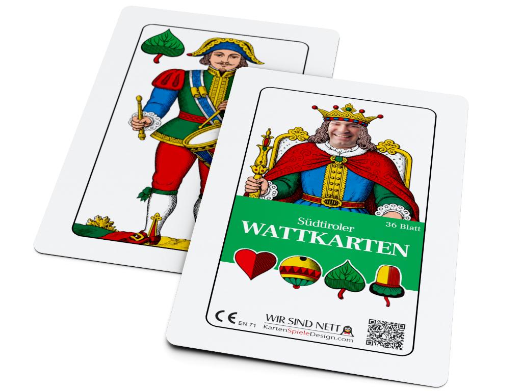 Wattkarten Südtiroler/Salzburger Blatt