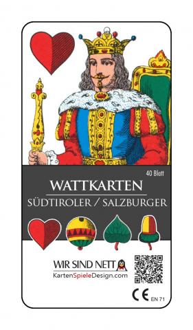 Wattkarten Südtiroler Blatt, Deckblatt